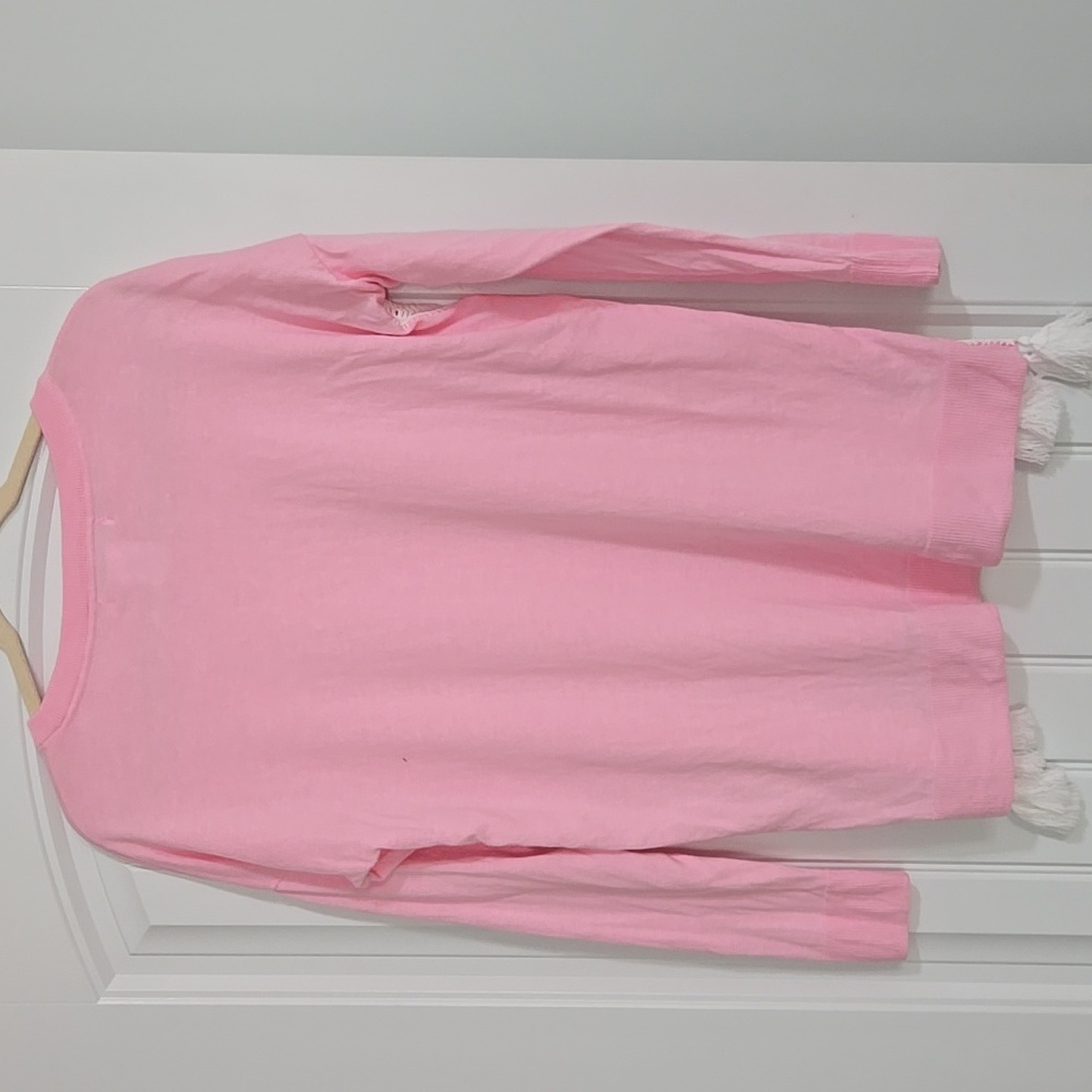 Lilly Pulitzer Damara Coolmax sweater in pink Sz S EUC - Picture 8 of 8